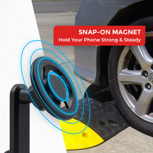 Support de téléphone magnétique pour volant Roadpower (RP-MH-617) avec fixation réglable et rotation à 360° °   Rotation et aimant puissant - Product Image 3