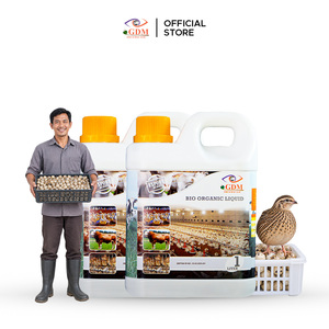 สารเสริมอาหารสัตว์เหลว GDM ไบโอ ออร์แกนิค 1 ลิตร สำหรับใช้ในฟาร์มสัตว์ปีกและปศุสัตว์ ช่วยส่งเสริมการเจริญเติบโตอย่างมีสุขภาพดี - Product Image 1