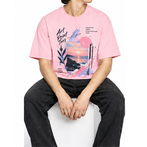 Fabricante OEM de Camisetas con Estampado Gráfico para Hombre para Ropa al por Mayor - Product Image 5