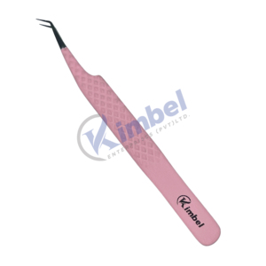 3 Pieces Eyelash <b>Extension</b> Tweezers Set Smooth <b>Tip</b> Perfect Grip Straight Curve And Volume Lash Tweezers Stainless Steel - Product Image 6