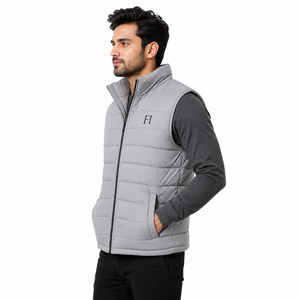 Chaleco Acolchado Sin Mangas, Chaqueta Cortavientos, Chaqueta Acolchada Sin Mangas para Hombre, Chaquetas Ligeras de Invierno para Exteriores, OEM USA - Product Image 2