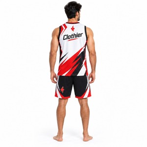 Conjunto de Uniforme de Baloncesto para Equipo, Camiseta y Pantalones Cortos, Transpirable, Ligero, Ropa Deportiva para Entrenamiento, Juego y Práctica - Product Image 4