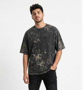 Camiseta Oversize para Hombre con Lavado Ácido, Tejido de Punto 100% Algodón de Alta Calidad, Impresión y Bordado Personalizados, Ecológica y Transpirable - Product Image 4
