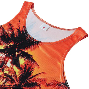 Camiseta sin mangas para hombre de bajo precio fabricada en Pakistán, con impresión personalizada, para venta en línea - Product Image 3
