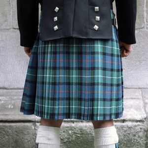 Kilt en laine à carreaux écossais pour homme avec veste noire et sporran, coupe classique pour adultes, vêtements européens - Product Image 4