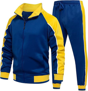 Unisex Green Tracksuit Full Zip <b>Jacket</b> Side Pockets Matching Pants Sporty <b>Winter</b> Wear Adult Regular Fit 100% Polyester - Product Image 6
