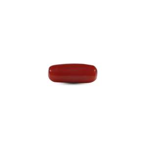 Exquisite 6.05 Ct Oval Cabochon Red Coral Loose Gemstone for Fine Jewelry - Product Image 2