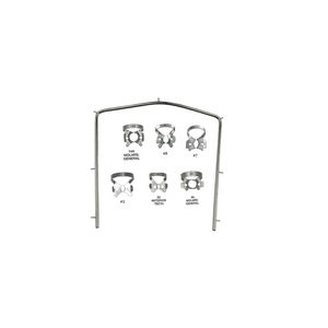 Juego de Dique de Goma Profesional para Tratamientos Precisos y Procedimientos Clínicos, Kit Completo de Instrumentos de Aislamiento para Profesionales - Product Image 2