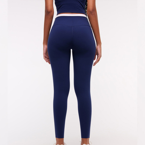 Ensemble de pantalons de yoga taille haute, extensibles, respirants, à séchage rapide, écologiques, sans coutures, pour le sport et le streetwear, grandes tailles - Product Image 3