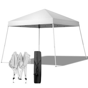 Tenda Portatile 3x3m in Oxford Bianco per Uso Domestico, Impermeabile, Pieghevole e Pop-up per Campeggio all'Aperto, per 5 Persone - Product Image 2