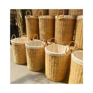 Cesto para Ropa Sucia de Ratán 2026, el Más Vendido, para Familias Ecológicas, 100% Hecho a Mano, Limpio, Seguro, Certificado, Decoración Ecológica - Product Image 6