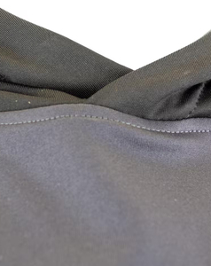 2026 Women's Solid Color Hooded Yoga <b>Top</b> With Pockets Breathable Polyester Full Sleeve Cowl Neck Regular Fit Contrast Binding - Product Image 5