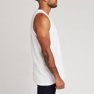 Premium Quality Lightweight Men Gym Vest Breathable Gym Tank Top Workout Wear Custom Made Gym For Men - Product Image 5