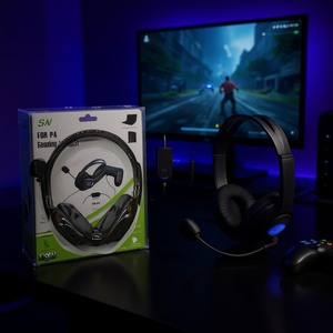 ชุดหูฟังสำหรับเล่นเกม S&N สำหรับ PS4 พร้อมไมโครโฟน หูฟังสเตอริโอสำหรับคอนโซลเกม - Product Image 2