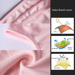 Balaclava unisexe rose, couvre-visage intégral, respirant, imperméable, polyester/coton, pour le ski en plein air, pour adultes, 56-58 cm - Product Image 5