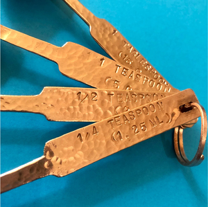 Be Safe <b>Copper</b> Measuring <b>Cup</b> With Hammered Design Handle Set Of 4 Piece Hotel And Wedding Kitchenware Tools From Indian Supplier - Product Image 4