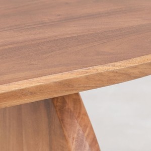 Vandana Hexa Merino Oval <b>dining</b> <b>table</b> in acacia wood (200x100 cm) Bedum - Product Image 6