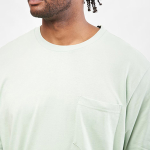 T-shirt homme col rond personnalisé, 100% coton, tissu épais, coupe ample, col rond. - Product Image 3