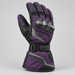 Gants d'hiver pour moto, doublure polaire chaude, accessoires de moto, construction durable pour les sports de plein air, le tourisme et l'usage quotidien - Product Image 5