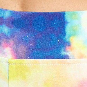 Leggings taille haute à imprimé Tie Dye Galaxy, longueur intégrale, extensibles, tricotés, sportifs, pantalons de yoga pour femmes, toutes saisons - Product Image 6