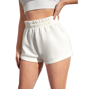 Shorts de sport en mesh pour femmes avec poches, séchage rapide, pour le tennis, la gym, l'entraînement, avec cordon de serrage à la taille, athlétique - Product Image 2