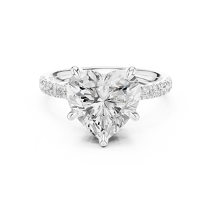 Anillo de Diamante Cultivado en Laboratorio para Mujer, Corte Aries Jewel, Oro Sólido de 14K, Certificado IGI, Diseño Minimalista, para Fiestas, Aniversarios y Uso Diario - Product Image 3