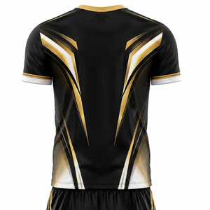 Ensemble d'uniformes de football haute performance – Maillot et short sublimés, vêtements de championnat haut de gamme pour équipes de compétition - Product Image 4