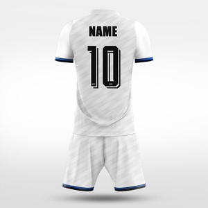 Ensemble maillot et short de football imprimé respirant professionnel, uniforme de football personnalisé pour équipe, kit sportif à séchage rapide - Product Image 4