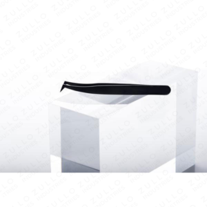 Premium Black Titanium Coated Eyelash Tweezers Stainless Steel Pointed Precision Volume Lash Extension Beauty <b>Tool</b> Kit - Product Image 6