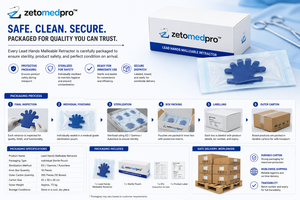 Retracteurs malleables Lead Hands, petites et grandes tailles, ZETOMEDPRO - Product Image 6