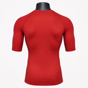 Men's Short Sleeve <b>Compression</b> <b>Shirt</b> Breathable Quick Dry Stretch Base Layer Rash Guard Spandex/Polyester Gym Running - Product Image 3