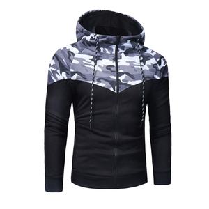 Sweat à capuche personnalisé de haute qualité pour hommes avec fermeture éclair sur le devant Nouveau design et logo Coton peigné lourd 250 GSM Motif solide - Product Image 1