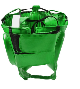 Protector de Cabeza de Espuma Verde para Boxeo, Protección Facial Completa, Visera Transparente, Cierre de Gancho y Bucle, Unisex, Adulto, Casco Deportivo para Entrenamiento de MMA - Product Image 4
