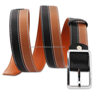 Ceinture rectangulaire en cuir véritable léger NOORX SPORTS, tendance, de qualité supérieure, avec boucle à ardillon en fer, pour homme, taille personnalisable, vente en gros - Product Image 3