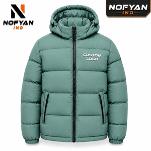 Chaqueta Acolchada Personalizada al por Mayor, Fabricante OEM ODM, Etiqueta Privada, Chaqueta de Invierno con Burbujas, Logotipo Personalizado, Chaqueta Acolchada con Relleno, MOQ Bajo - Product Image 1