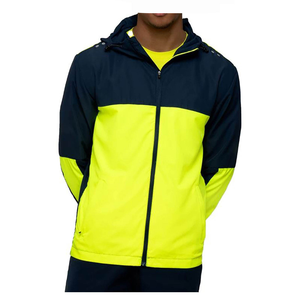 Chaqueta Impermeable OEM para Hombre, Tejido de Poliéster con Revestimiento de TPU, Chaqueta de Protección Contra la Lluvia de Alta Calidad, Chaqueta Impermeable al Por Mayor - Product Image 1