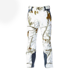Pantalon de chasse pour homme, tissu polyester respirant, taille haute, fermeture éclair et bouton, poches avant, latérales et arrière. - Product Image 6