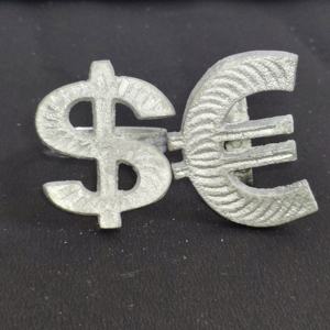 Anillo para Servilletas con Símbolo y Signo de Correo, Texturizado Plateado, de Aluminio, de una Sola Pieza, para Eventos Corporativos Modernos - Product Image 6