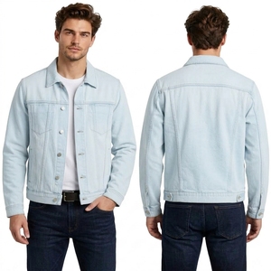 Custom Black Indigo Denim Jacket for Men with Dark Wash Finish and Minimal Classic <b>Jean</b> Jacket Styling - Product Image 2