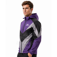 Veste coupe-vent avec logo personnalisé, veste d'hiver en nylon la plus vendue, veste coupe-vent de haute qualité