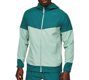 Veste coupe-vent en toile pour homme, anti-plis, couleurs contrastées, haute qualité, prix abordable, très demandée - Product Image 5