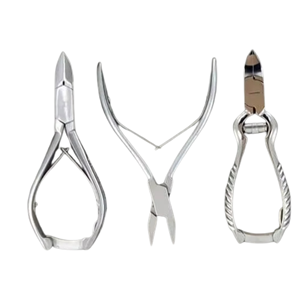 Wholesale Stainless Steel Sharp Curved Toe Finger Nail Cutter Set <b>File</b> Wide Jaw Opening Durable High-Grade Home Salon Pedicure - Product Image 1
