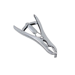Pince applicatrice de bagues professionnelle avec poignée lisse, en acier inoxydable, conception réutilisable - Product Image 2