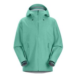 Veste coupe-vent imperméable avec logo personnalisé, veste à capuche légère imperméable avec fermeture éclair, veste de randonnée imperméable - Product Image 1