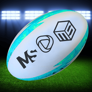 Official <b>Size</b> <b>5</b> Training <b>Rugby</b> <b>Ball</b> Wholesale Manufacturer Durable Rubber <b>Rugby</b> <b>Ball</b> for School Sports Club Practice High Grip - Product Image 4