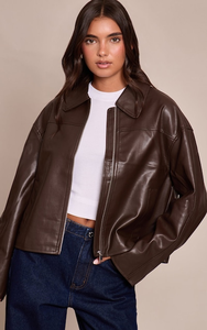 เสื้อโค้ทมอเตอร์ไซค์ผู้หญิง ผ้าถัก 100% คอปกพับได้ สีพื้น สำหรับฤดูใบไม้ร่วงและฤดูหนาว ซิป กระชับสัดส่วน กันน้ำ ระบายอากาศได้ดี - Product Image 6