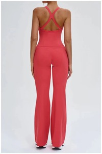 Sujetador deportivo halter para mujer al por mayor, personalizado, de alta calidad, transpirable, sin costuras, talla grande, top corto para yoga y gimnasio con elasticidad en cuatro direcciones - Product Image 5