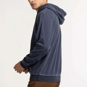 Sweat à capuche pour homme en molleton de qualité supérieure, coupe superposée, respirant, séchage rapide, idéal pour l'hiver, vente en gros - Product Image 6