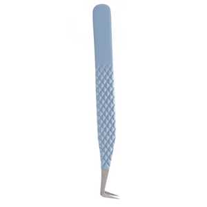 Pince à épiler professionnelle personnalisée, durable, pour isolation des cils, en acier inoxydable, pour extensions de cils - Product Image 2