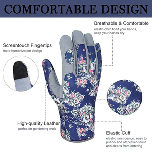 Premium Protective Gardening <b>Gloves</b> Designed With Soft Materials Breathable Construction And Reliable Grip For <b>Long</b> Lasting - Product Image 3